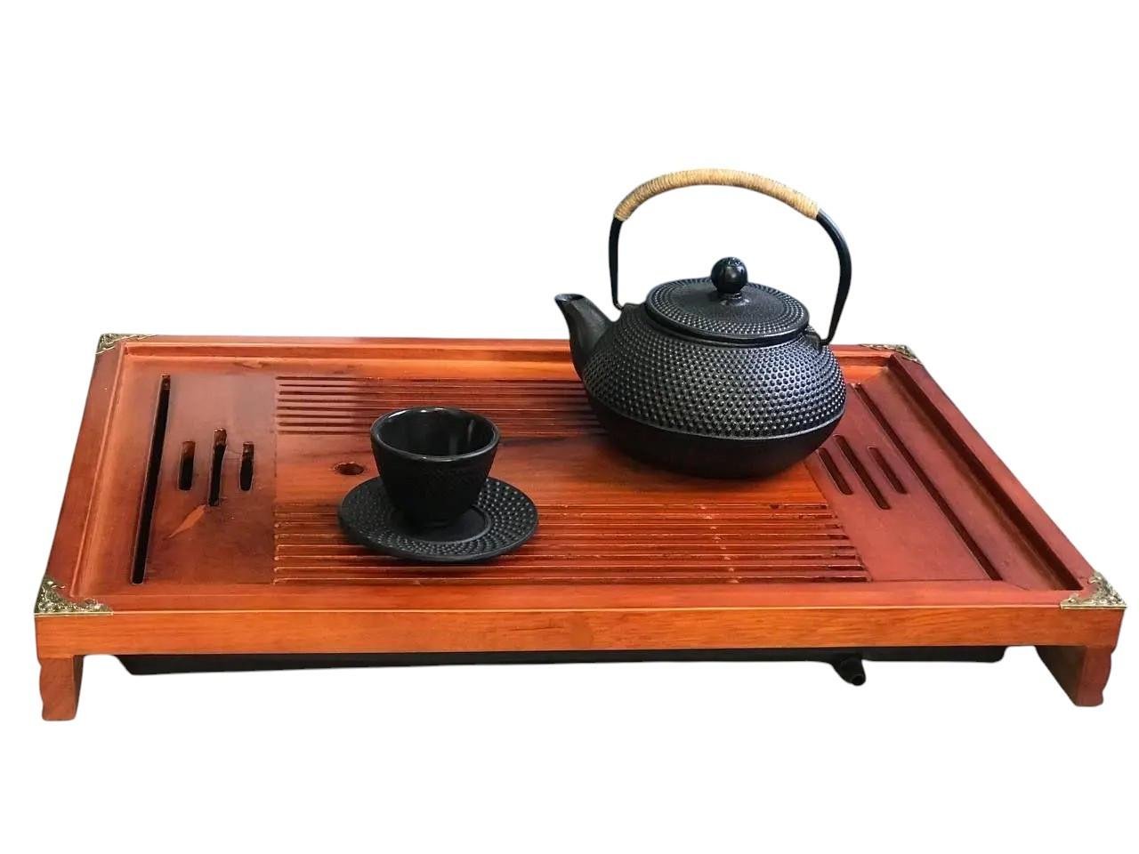 Таця-чабань для чайної церемонії Сіньджу дерев'яна прямокутна 51х34х6 см (OS-T0523) - фото 6 Таця-чабань для чайної церемонії Сіньджу дерев'яна прямокутна 51х34х6 см (OS-T0523) - фото 6