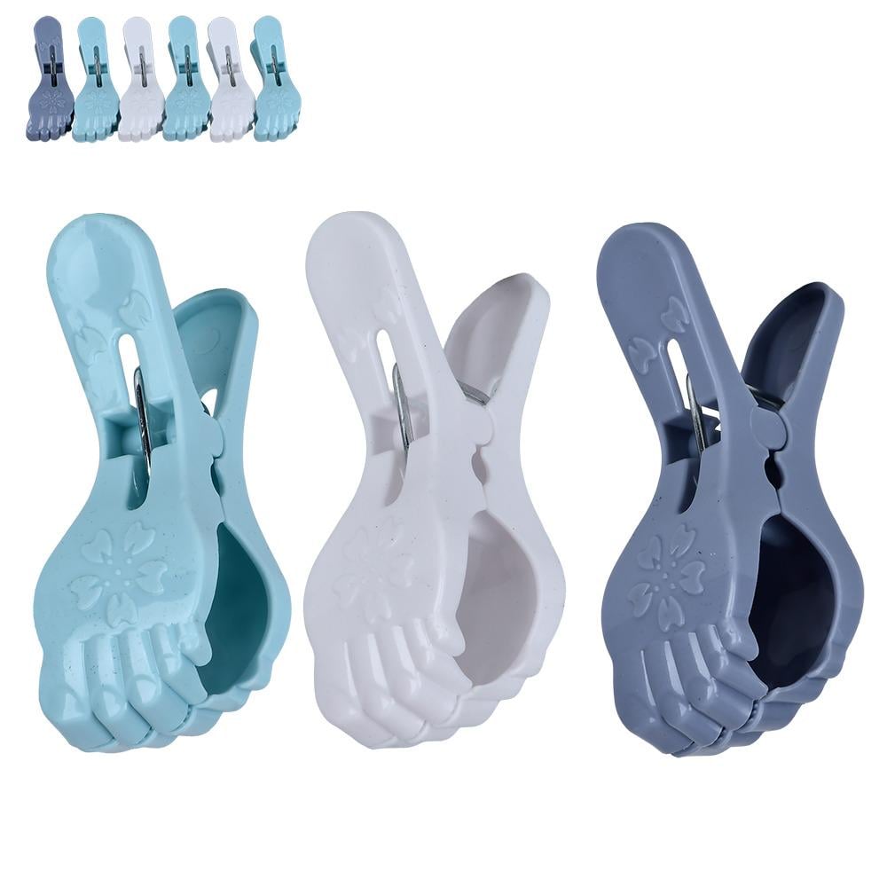 Бытовая прищепка большая 6 шт. 10х3.5 см (R100094-6) - фото 2 Бытовая прищепка большая 6 шт. 10х3.5 см (R100094-6) - фото 2