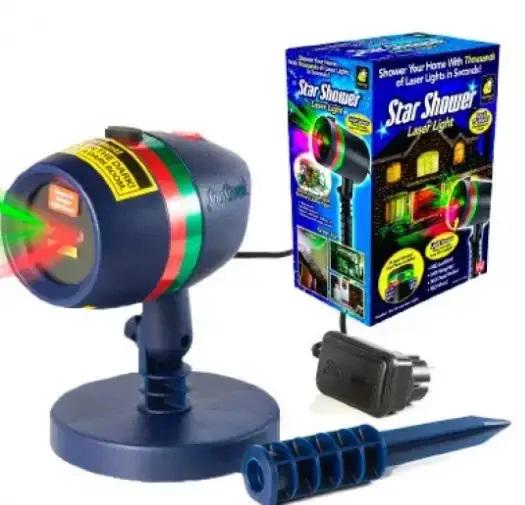 Лазерный звездный проектор Star Shower Laser Light звездный высоко стандартный атмосферный (2079258014) - фото 2