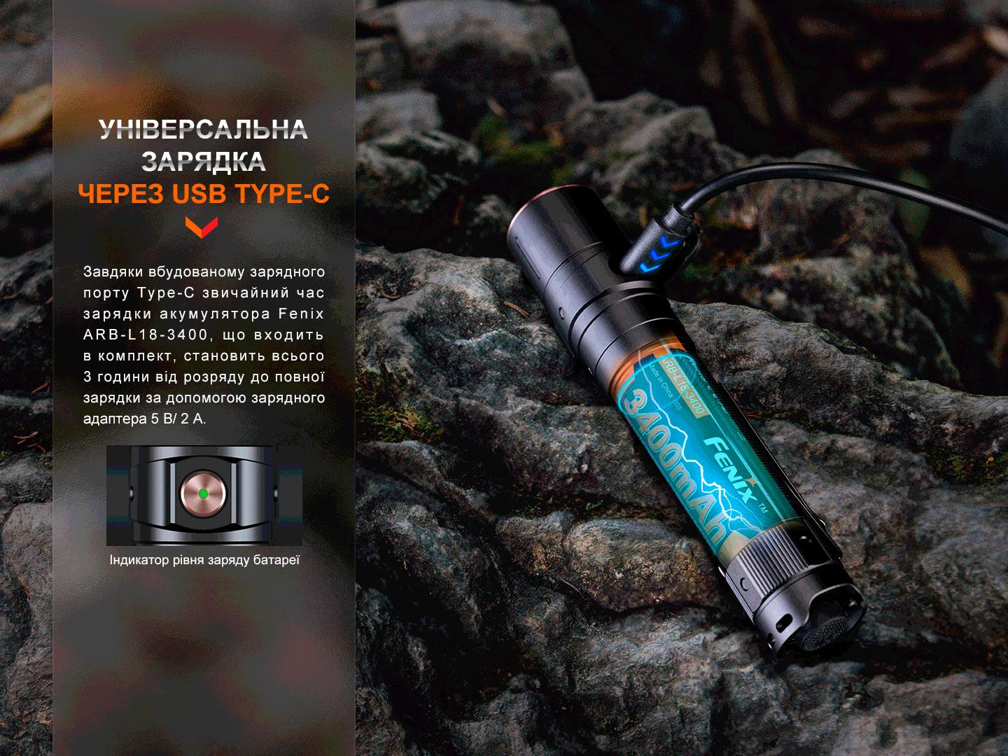 Ручний ліхтар Fenix LD30R - фото 5