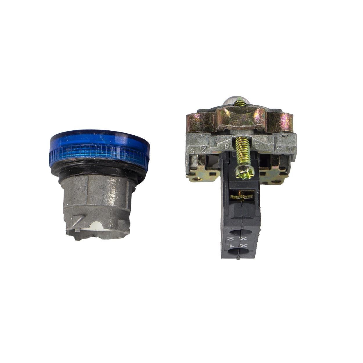 Силовой индикатор KXB4 BV65 кнопочный выключатель с подсветкой TESLA ZBV-6 (143) - фото 3