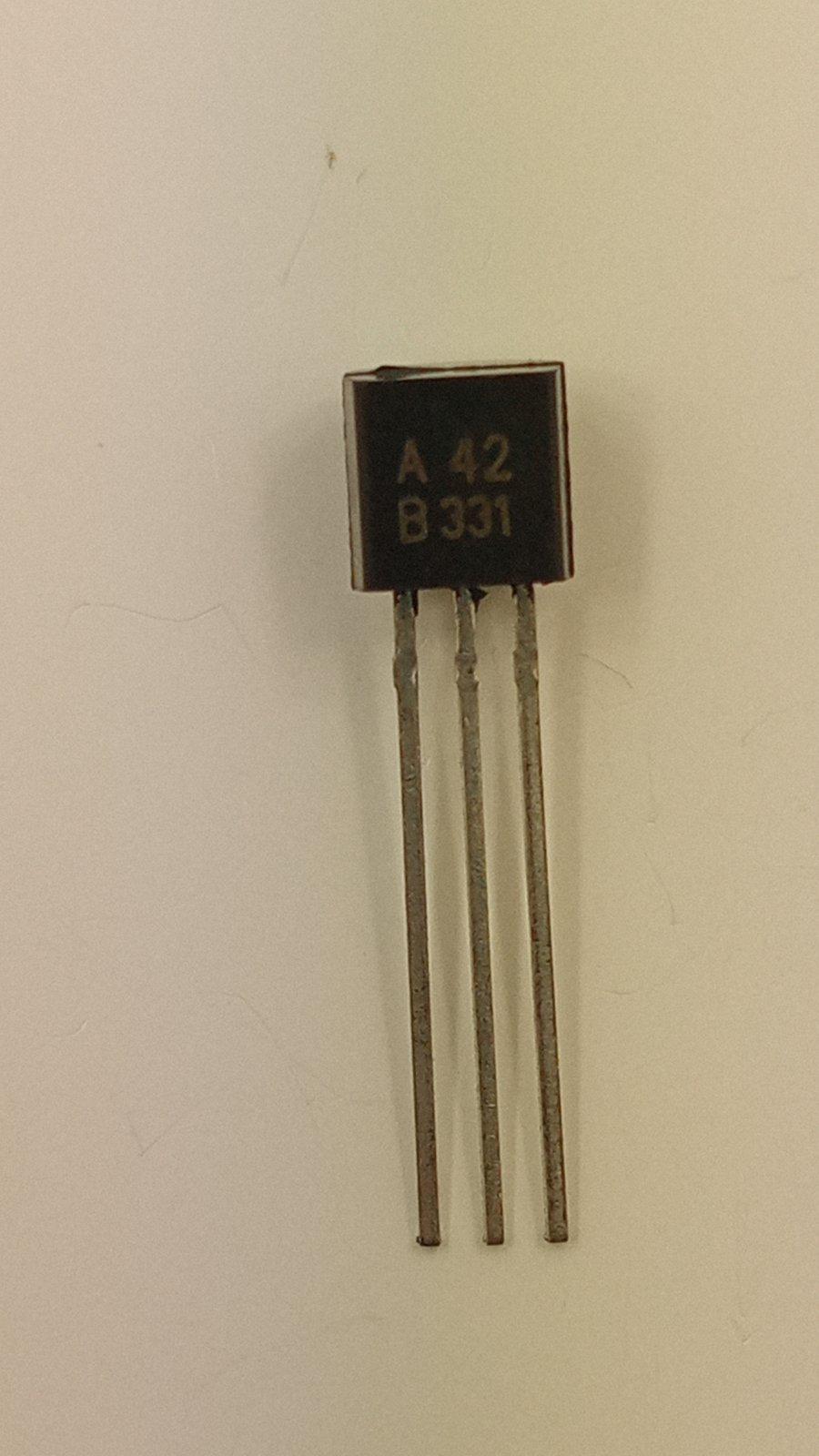 Транзистор MPSA42 npn 300V 0.5A TO-92 (07115)