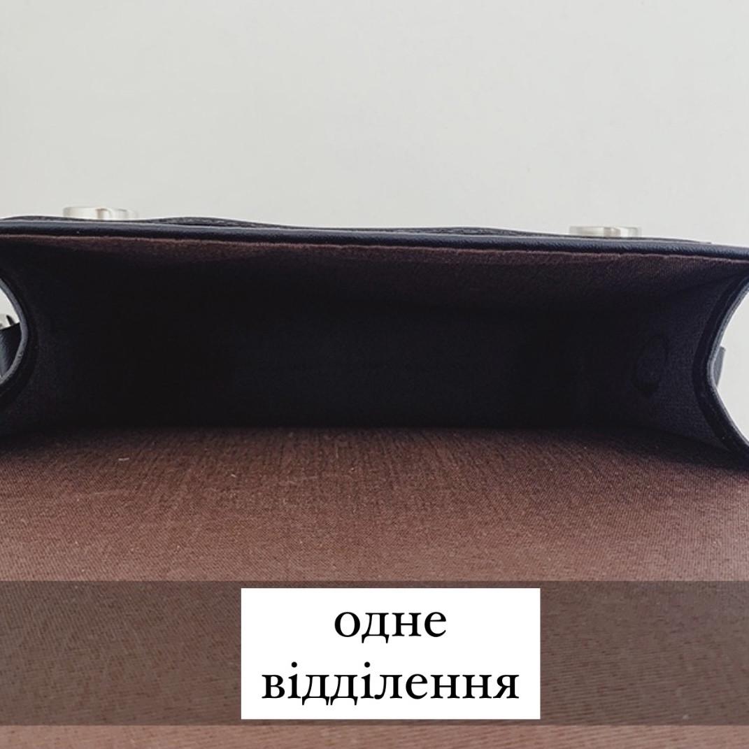 Сумка женская классическая через плечо Черный - фото 4