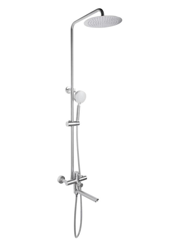 Душова система універсальна Lidz Aria 1033 k35 Nickel (LDARI1033NKS46109)