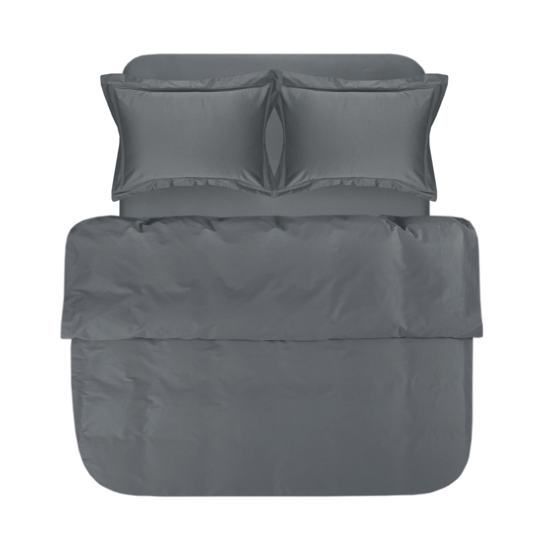 Пододеяло с наволочками Lotus Home Carolina сатин 300ТС 200x220/50x70 см 2 шт. Антрацит (svt-2000022354721) Пододеяло с наволочками Lotus Home Carolina сатин 300ТС 200x220/50x70 см 2 шт. Антрацит (svt-2000022354721)