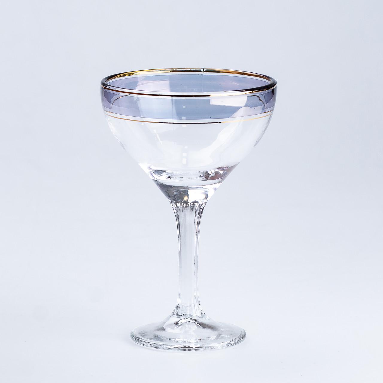 Набір келихів для коктейлів 2 шт. 290 мл Синій (4173) - фото 7