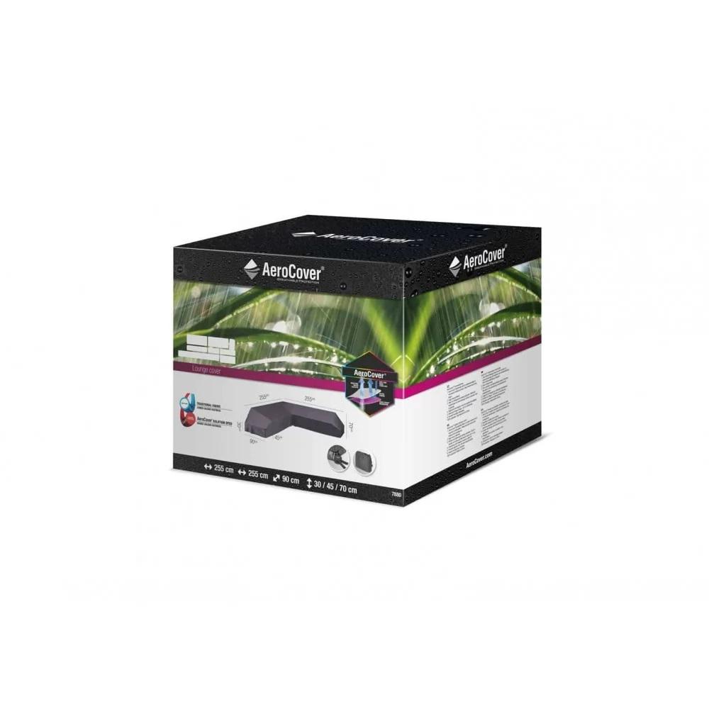 Чехол PLATINUM AeroCover для углового комплекта садовой мебели 255X255X90X30/45/70 см Серый (7880) - фото 12 Чехол PLATINUM AeroCover для углового комплекта садовой мебели 255X255X90X30/45/70 см Серый (7880) - фото 12