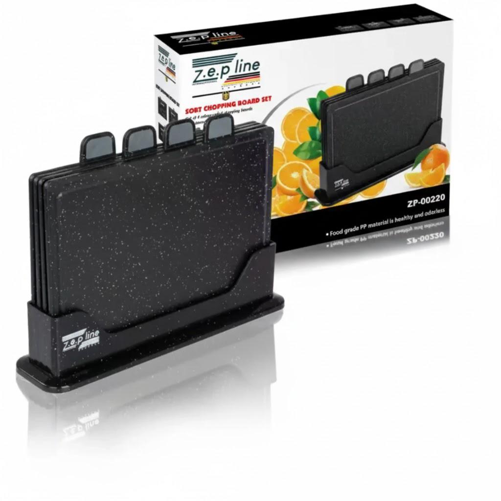 Набор разделочных досок ZepLine ZP-00220 4 шт. Черный - фото 1