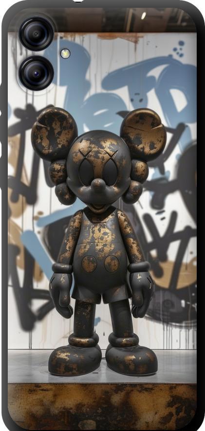 Чехол на Samsung Galaxy A04e A042F Bronze kaws v2 (6098b-2908-42517)