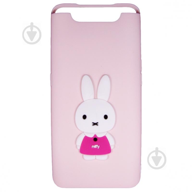 Чохол Cartoon Case 3D для Samsung A805 Galaxy A80 Кролик (arbc6037)