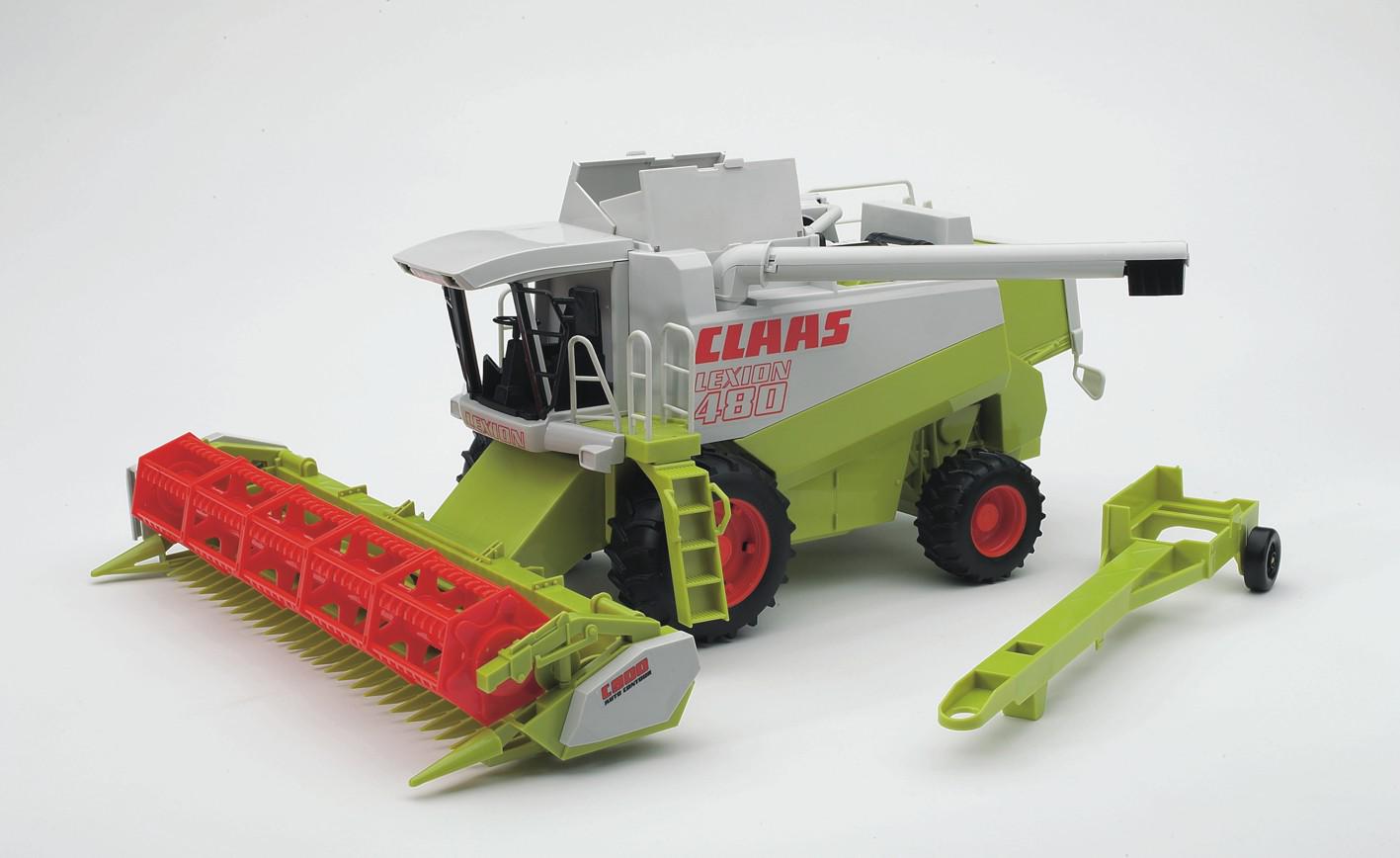 Машинка игрушечная комбайн Bruder Claas Lexion 480 (02120)