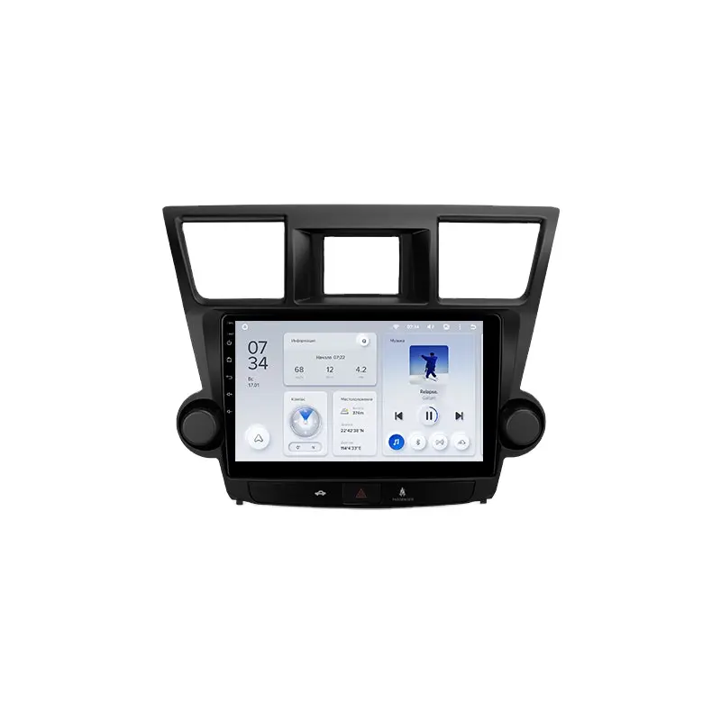 Автомагнитола штатная Teyes X1 для Toyota Highlander 2 XU40 2007-2013 варіант F2 10" Android (1799730574)