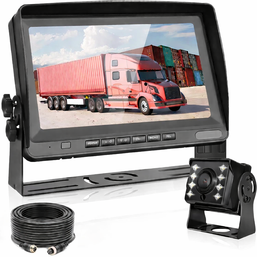 Паркувальний комплекс для вантажних автомобілів Podofo Z2109 з камерою заднього виду та монітором 8"