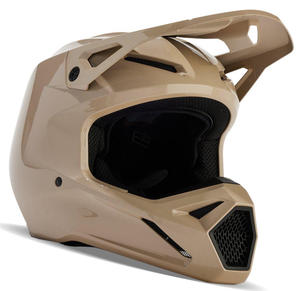 Мотошолом Fox V1 SOLID HELMET L Taupe (30744)