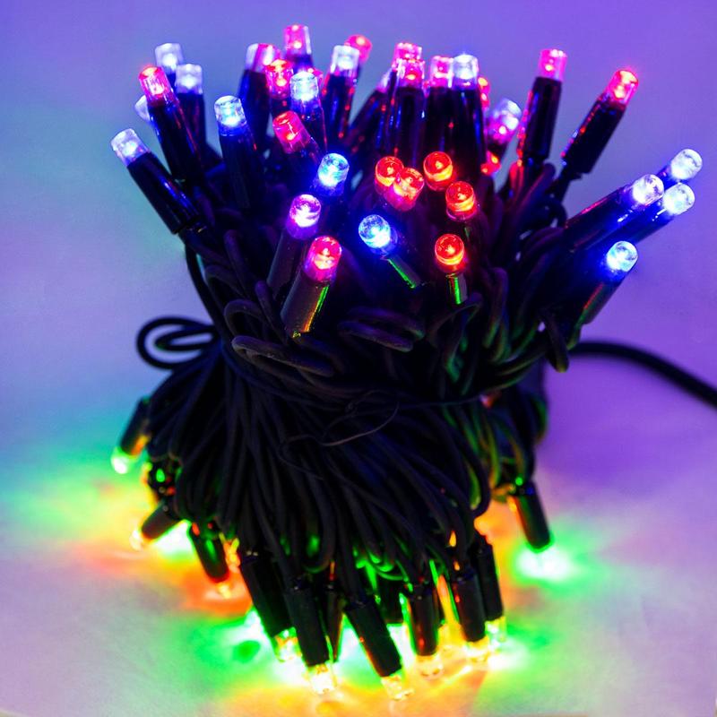 Гірлянда світлодіодна Xmas 100L Line 10 м Різнокольоровий (556147) Гірлянда світлодіодна Xmas 100L Line 10 м Різнокольоровий (556147)