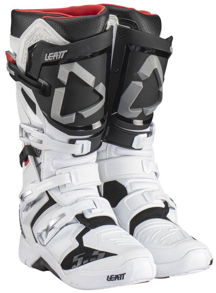 Мотоботы Leatt 5.5 FlexLock Boot р. 43 White (38598)