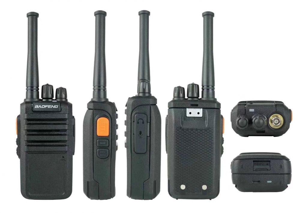 Рация Baofeng BF-M4 UHF 5 Вт 3800 мАч с ремешком на шею Mirkit Черный - фото 6