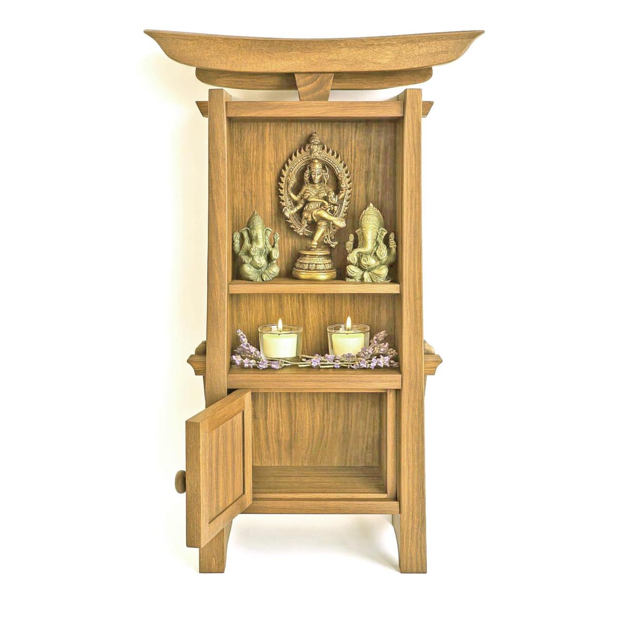 Вівтар для медитації з дерева Ведіка Сієна (ЛАТ-014505)