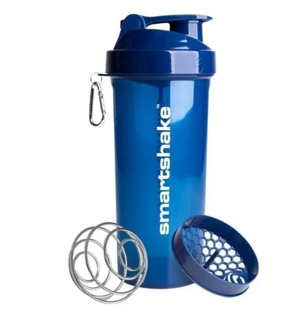 Шейкер спортивний SmartShake Lite 1000 мл Glossy/Navy Blue (10611402)