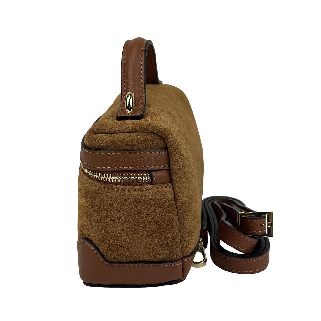 Женская сумка кроссбоди Firenze Italy F-IT-98885C Рыжий (2656560129) - фото 4