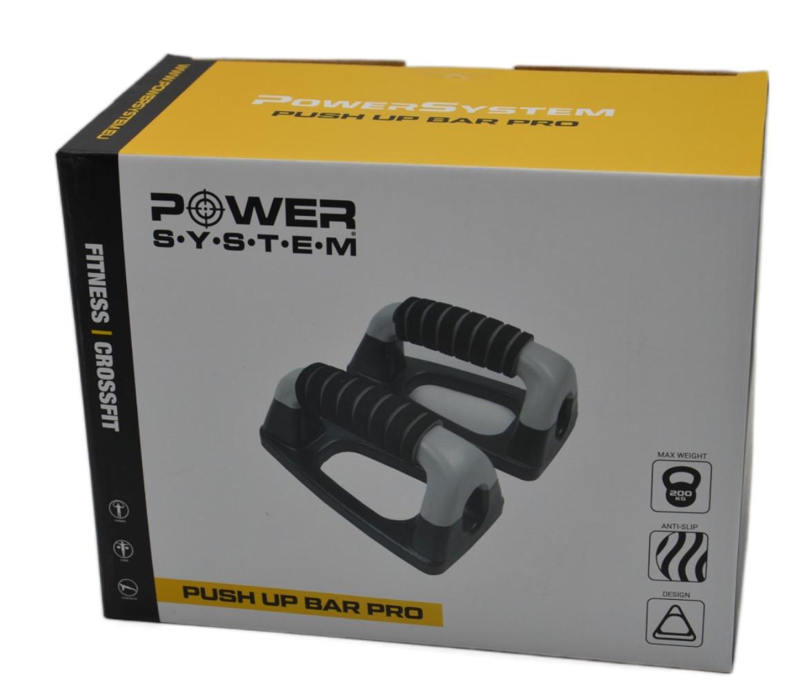 Упори для віджимань Power System PS-4022 Push UpBars Pro прямі (PS-4022_Black-Grey) - фото 10