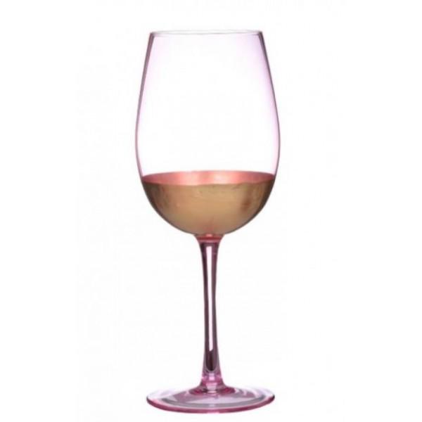 Бокал для вина Розовое золото 625 мл (21544)