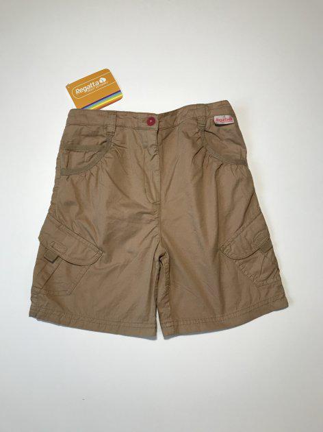 Шорты для девочек Regatta размер 140 рост 140 Коричневый (126Д1610)