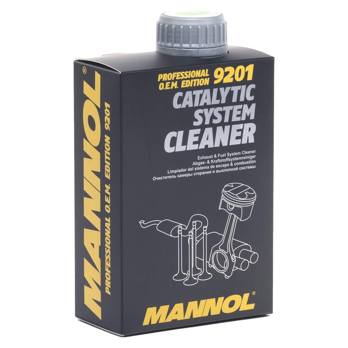 Очищувач камери згоряння та вихлопної системи Mannol 9201 CATALYTIC SYSTEM CLEANER 500 мл (1564036378)