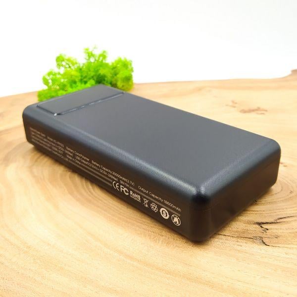 Портативное зарядное устройство Xo PR123 30000 mAh Black - фото 3