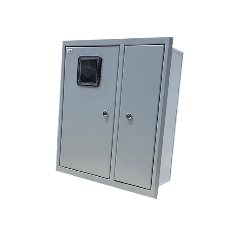 Корпус металлический UEC ЩОРв-3/30 под 3-ф счетчик 30 модулей 550x500x165 мм встроенный (SKM24-V-3-30-31-U)