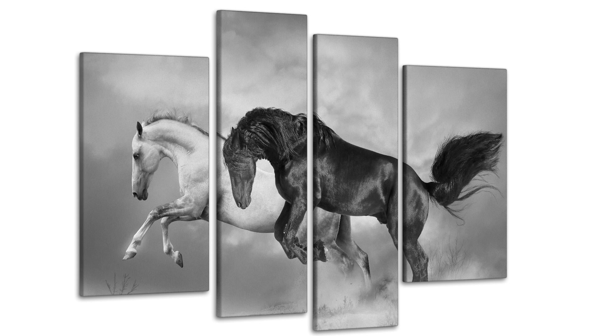 Картина модульная Лошади 75х118 см (Art-29_4)
