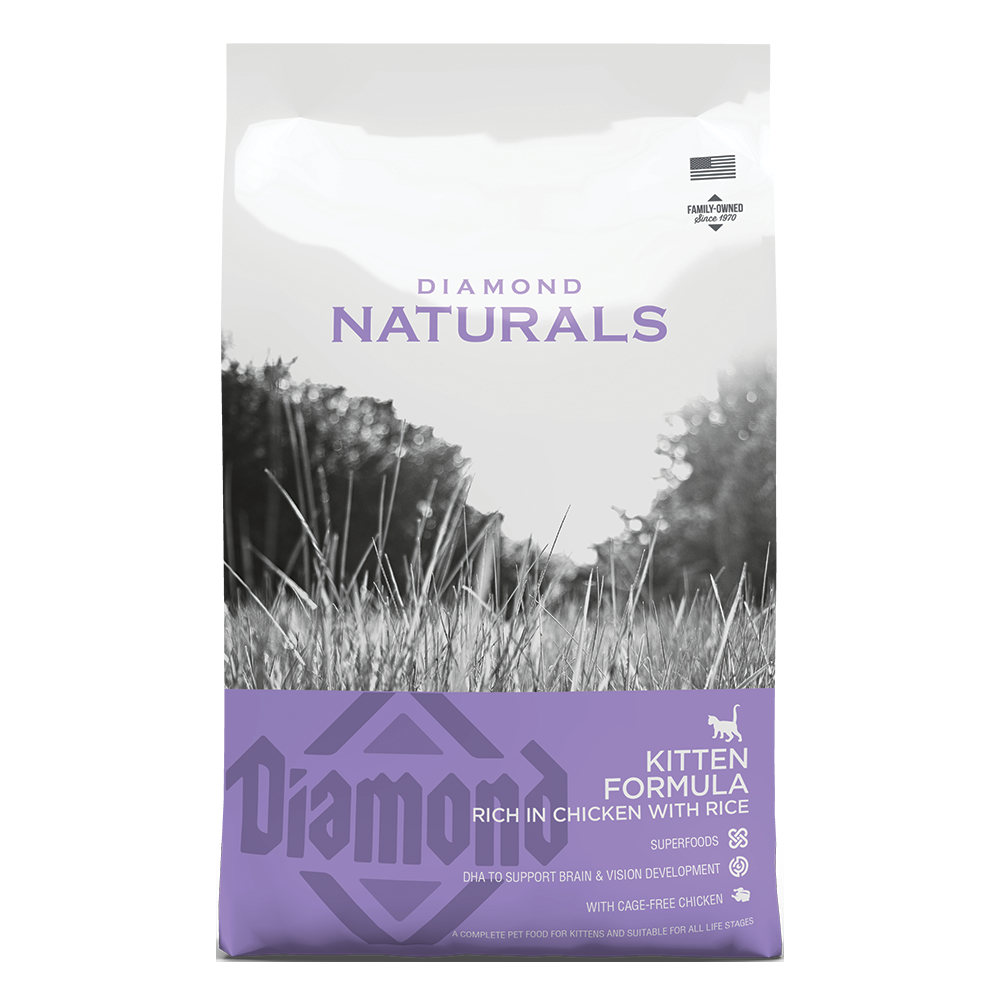 Корм сухой для котят Diamond Naturals Kitten Chicken&Rice 1 кг (24390061)