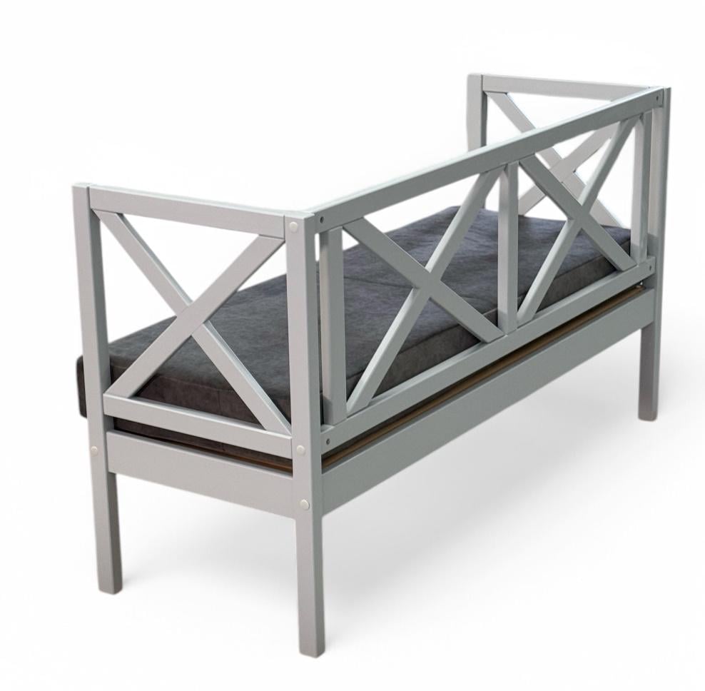 Диван Скиф Мила-2 Серый/Марсель-11 (24843546) - фото 4