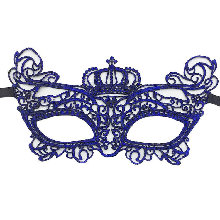 Маска венецианская маскарадная One size Синий (44300/3) Маска венецианская маскарадная One size Синий (44300/3)