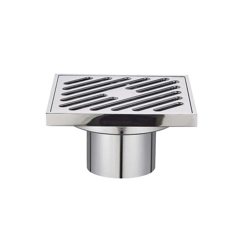 Душевой трап KOER FD10-100x100-180 100x100 мм прямой отвод (KR3413)