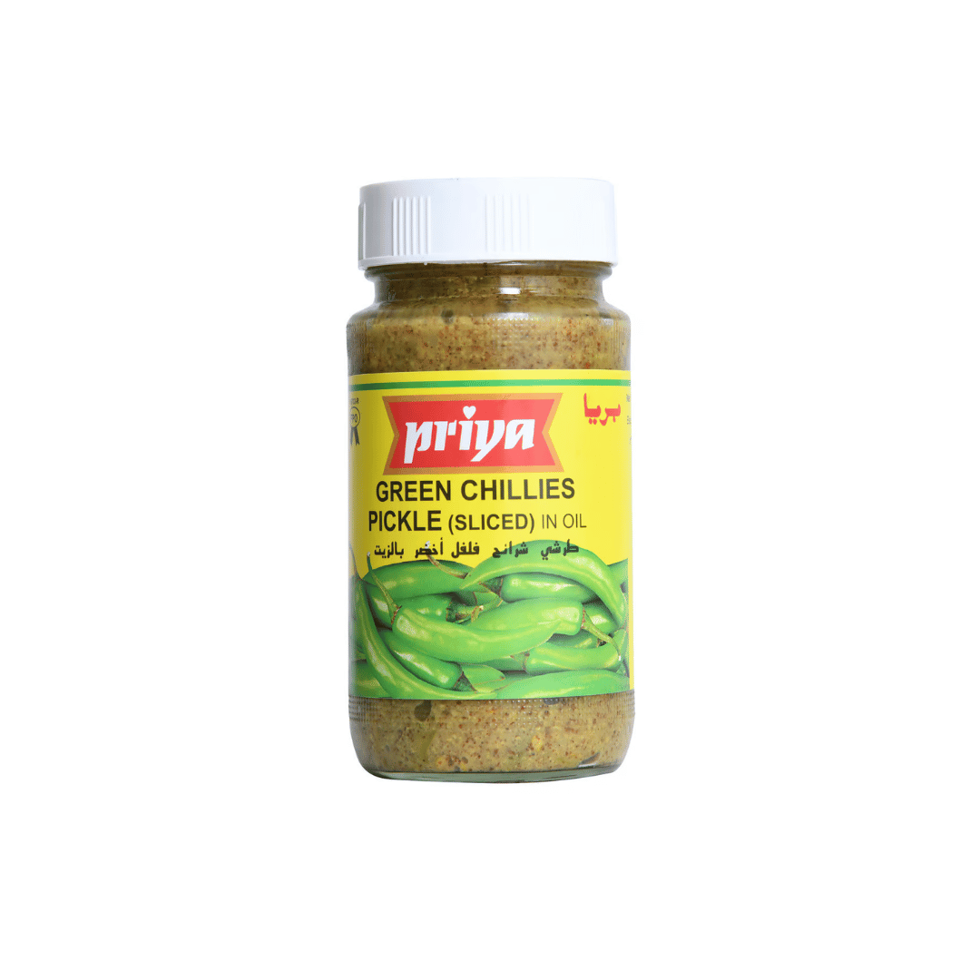 Пікулі Priya Зелений чилі в олії 300 г (785018012169)
