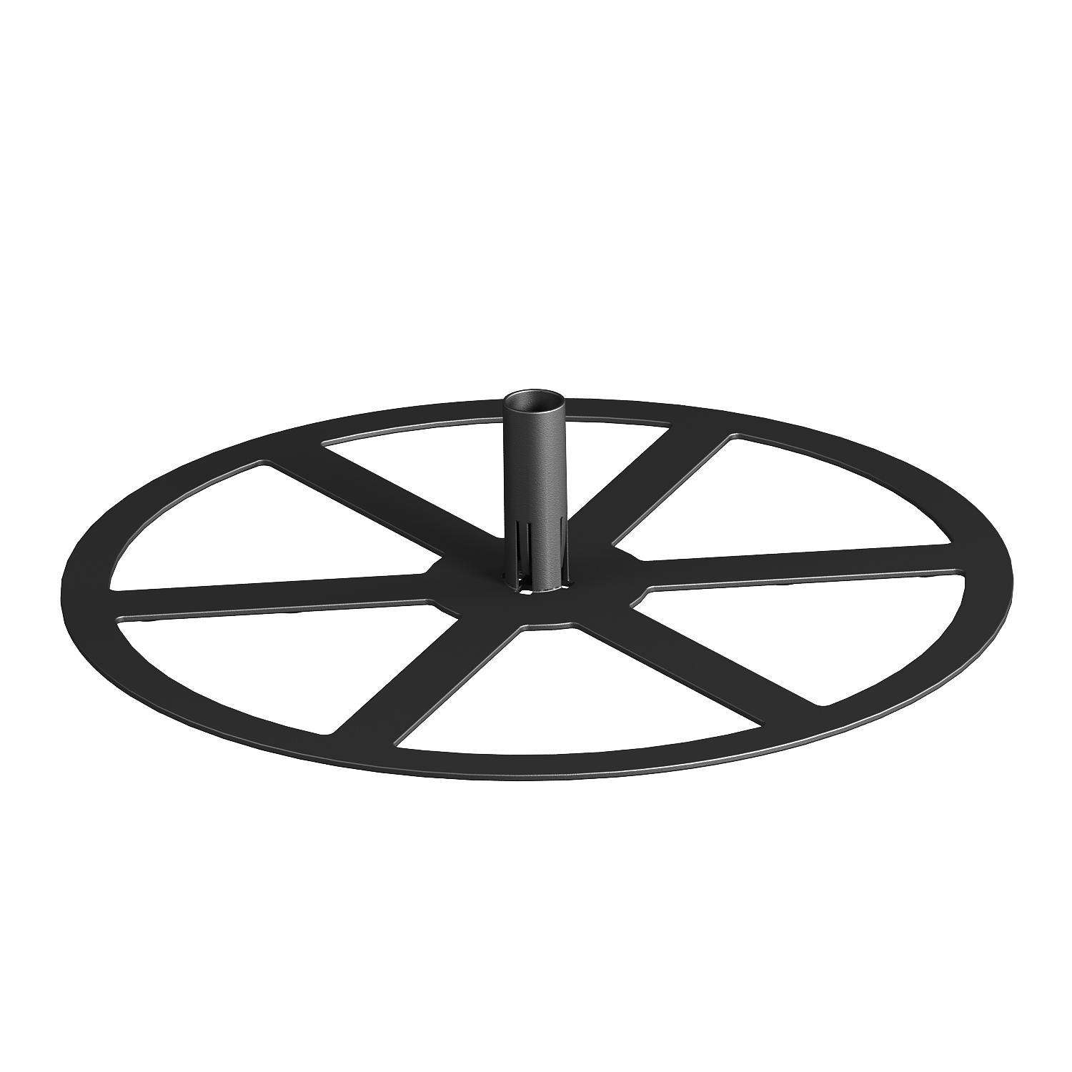 База для бетонного основания OBO Bettermann F-FIX-B10 ø 295x62 мм полипропилен (5403124)