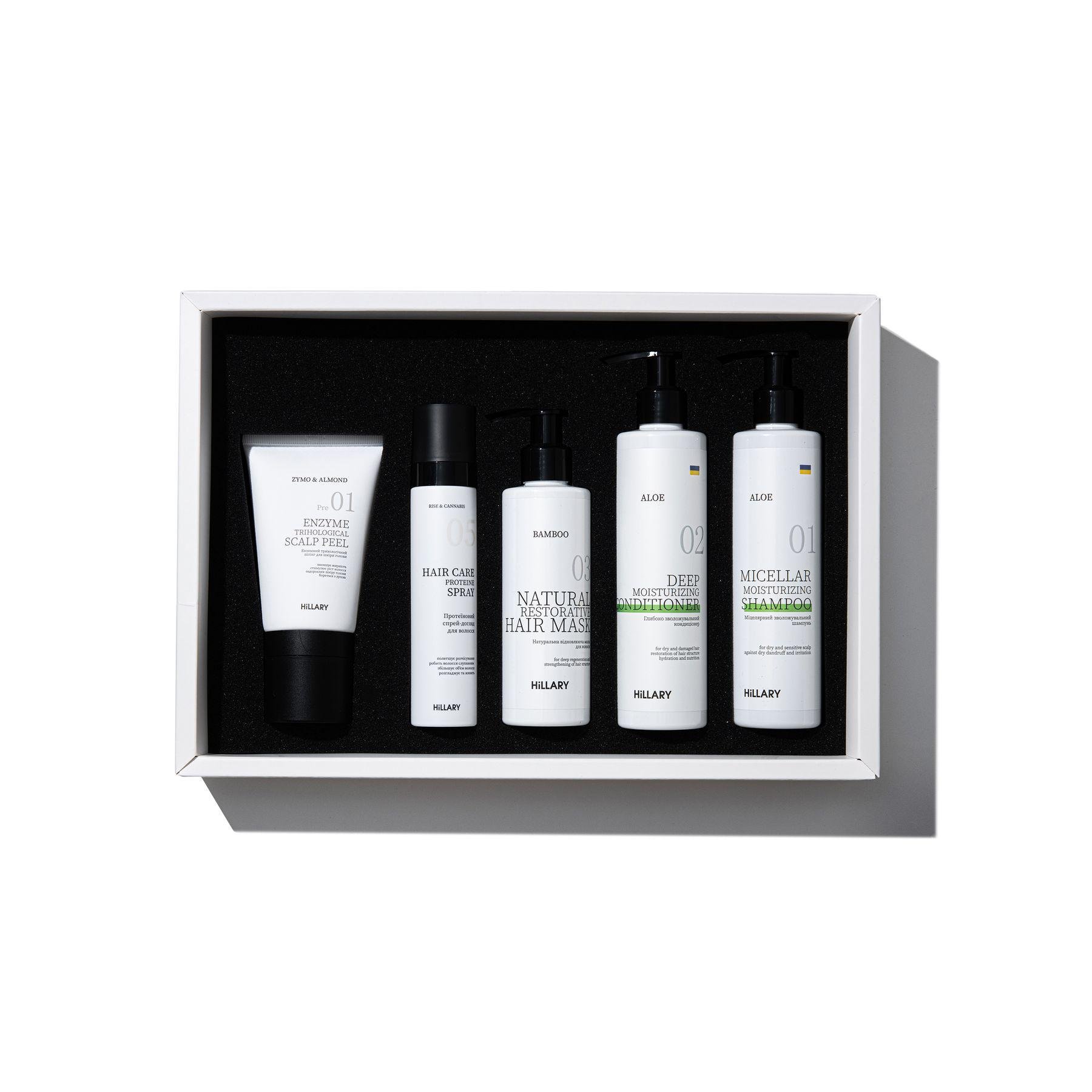 Комплекс для сухого та пошкодженого типу волосся Hillary Perfect Care Hair Aloe (M-11-912)