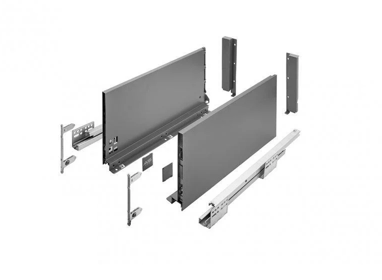 Висувна шухляда Axis Pro дуже високий-D L 450 мм H 200 мм Графіт (PB-AXISPRO-KPL450D) Висувна шухляда Axis Pro дуже високий-D L 450 мм H 200 мм Графіт (PB-AXISPRO-KPL450D)