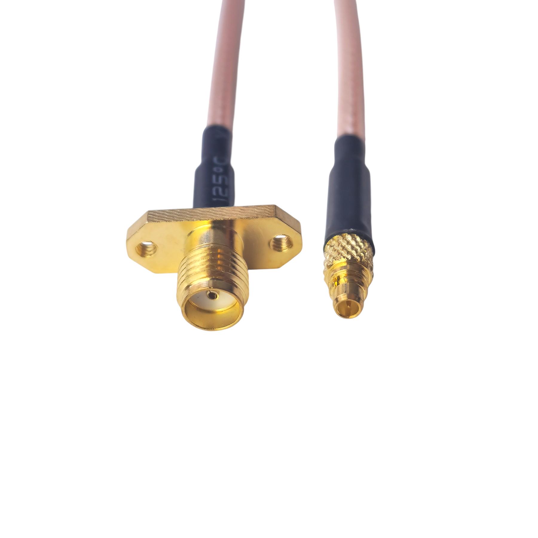 Кабель антенный RG316 переходник MMCX прямой в SMA Female с креплением 10 см (829101) - фото 2 Кабель антенный RG316 переходник MMCX прямой в SMA Female с креплением 10 см (829101) - фото 2