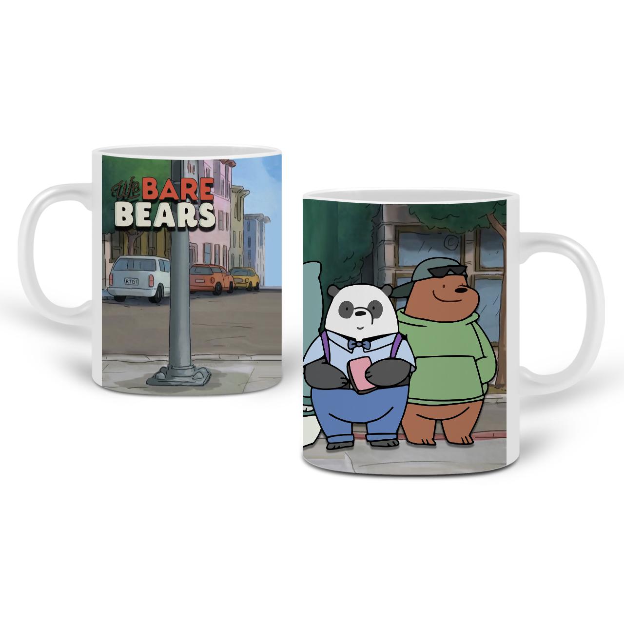 Чашка керамическая We Bare Bears 330 мл (20259-2898) - фото 2