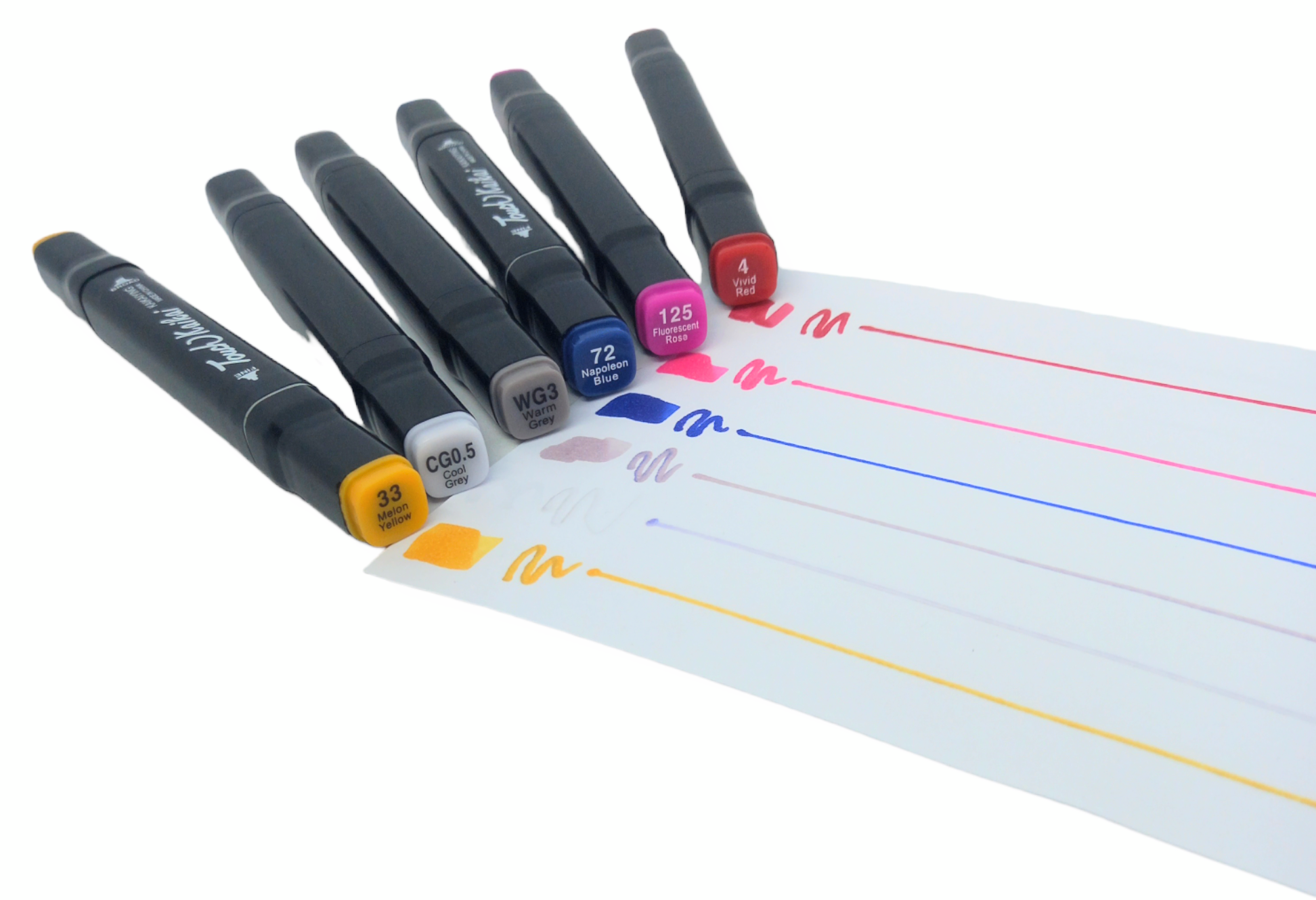 Скетч-маркеры Touch Kaikai двухсторонние/спиртовые по номерам в сумке с ремешком 168 шт. (11395179) - фото 4 Скетч-маркеры Touch Kaikai двухсторонние/спиртовые по номерам в сумке с ремешком 168 шт. (11395179) - фото 4