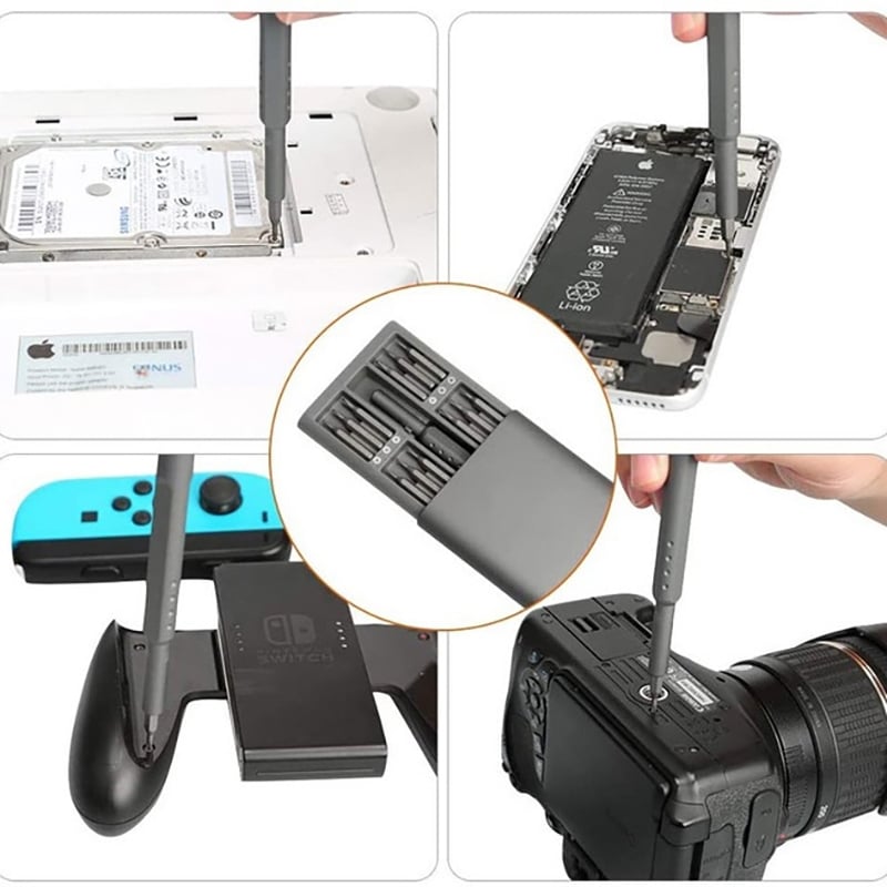 Набір викруток 6801 48в1 з ручкою металевий футляр (tf6801) - фото 2 Набір викруток 6801 48в1 з ручкою металевий футляр (tf6801) - фото 2