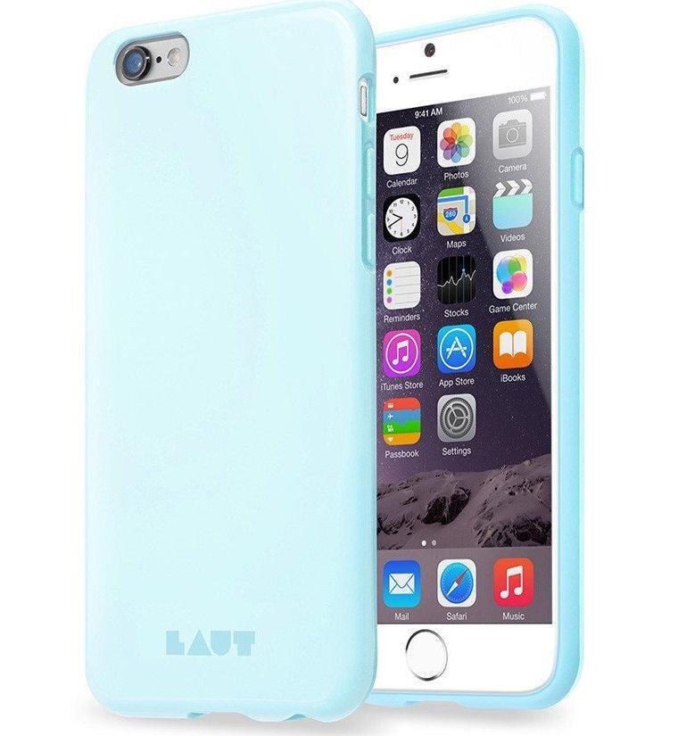 Чехол-накладка LAUT Pastels for iPhone 6/6S, Blue (LAUT_IP6_HXP_BL)