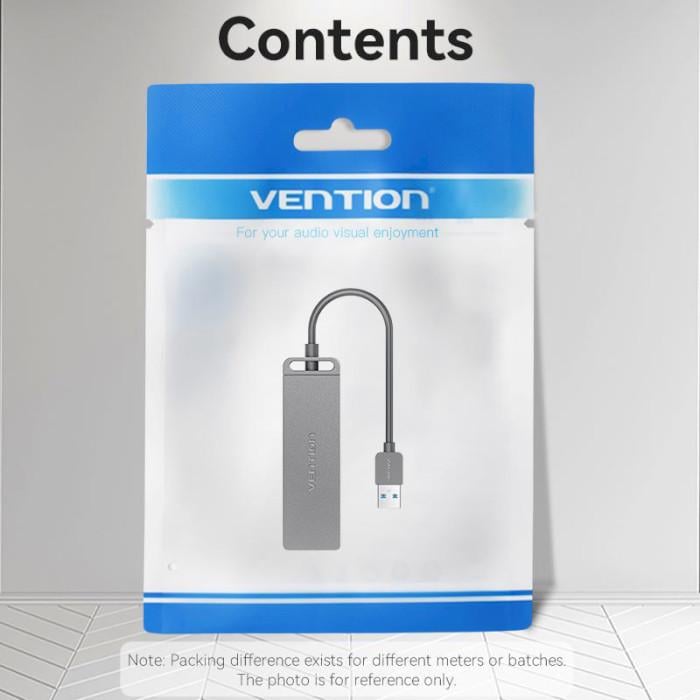 USB-хаб Vention 4-Port USB 3.0 Hub With Power Supply 0.15M Black (CHLBB) - фото 13 USB-хаб Vention 4-Port USB 3.0 Hub With Power Supply 0.15M Black (CHLBB) - фото 13