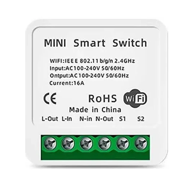 Реле для умного дома Wi-Fi Smart Switch