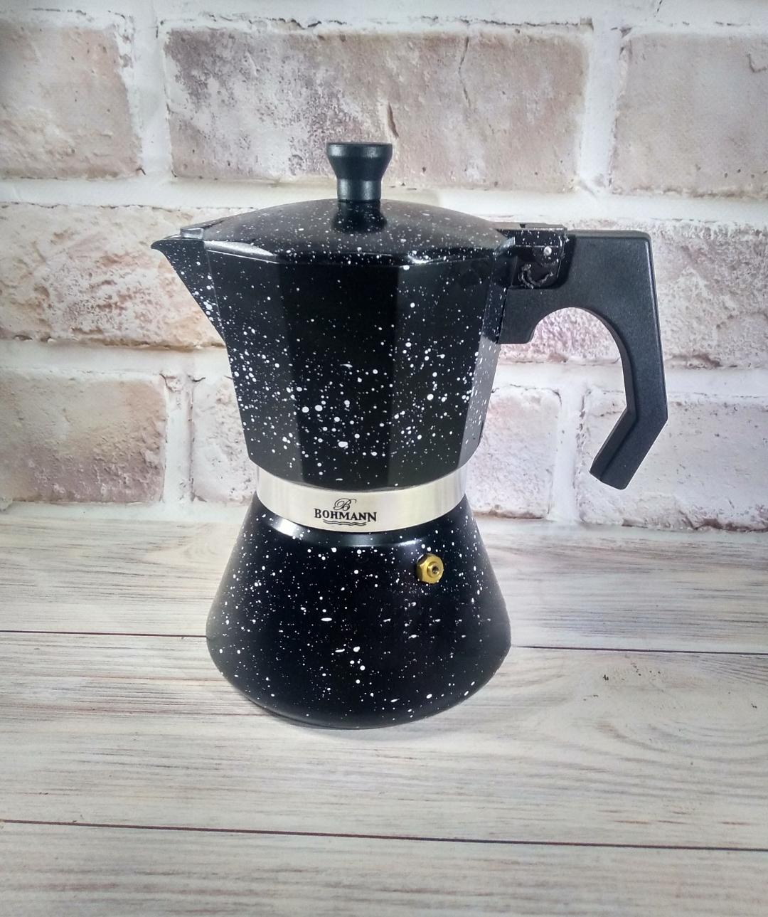 Гейзерная кофеварка Bohmann BH-9709 450 мл (15015079)