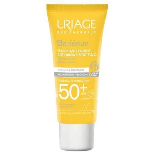 Эмульсия солнцезащитная Uriage Bariesun Anti-Brown Spot Fluid SPF 50+ против пигментных пятен 40 мл (1794171307) Эмульсия солнцезащитная Uriage Bariesun Anti-Brown Spot Fluid SPF 50+ против пигментных пятен 40 мл (1794171307)