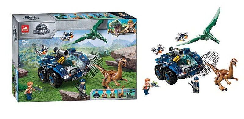 Конструктор Побег динозавров 11579 409 деталей в коробке - фото 3 Конструктор Побег динозавров 11579 409 деталей в коробке - фото 3