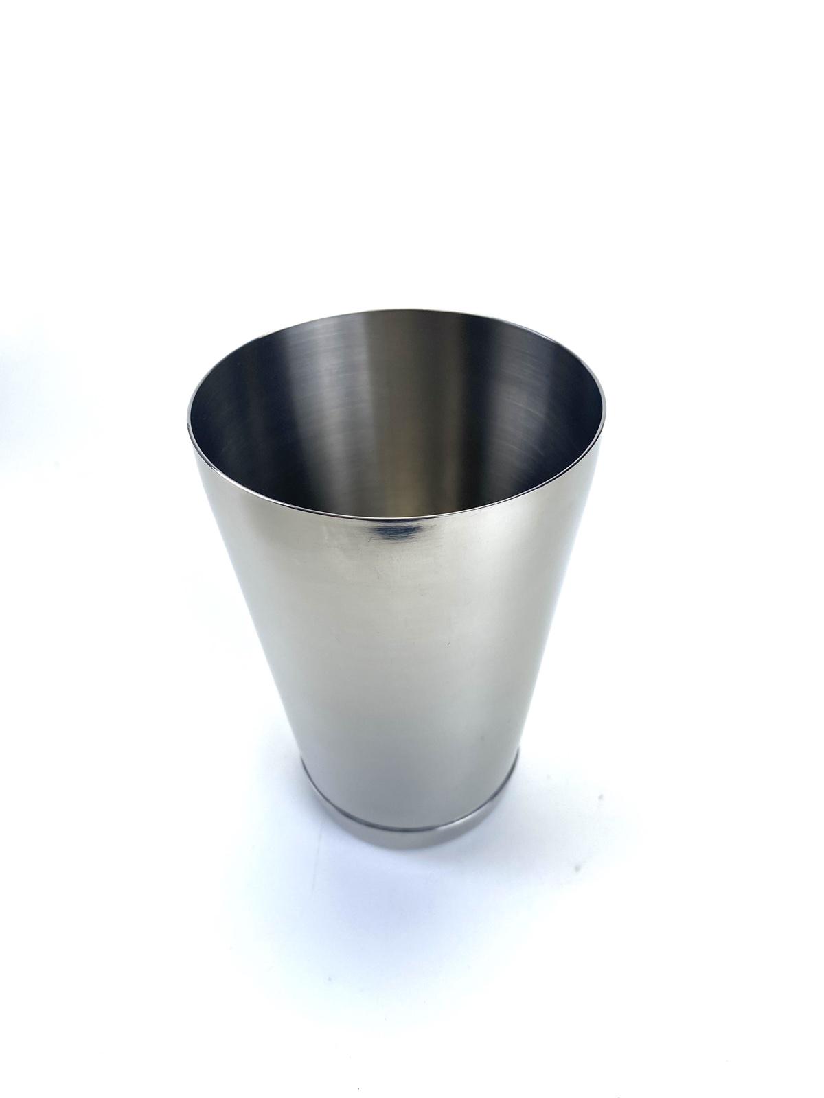 Шейкер із обтяжувачем One Chef із нержавіючої сталі сталевої для бармена 550 мл h 12,7 см d 8,7 см - фото 2 Шейкер із обтяжувачем One Chef із нержавіючої сталі сталевої для бармена 550 мл h 12,7 см d 8,7 см - фото 2